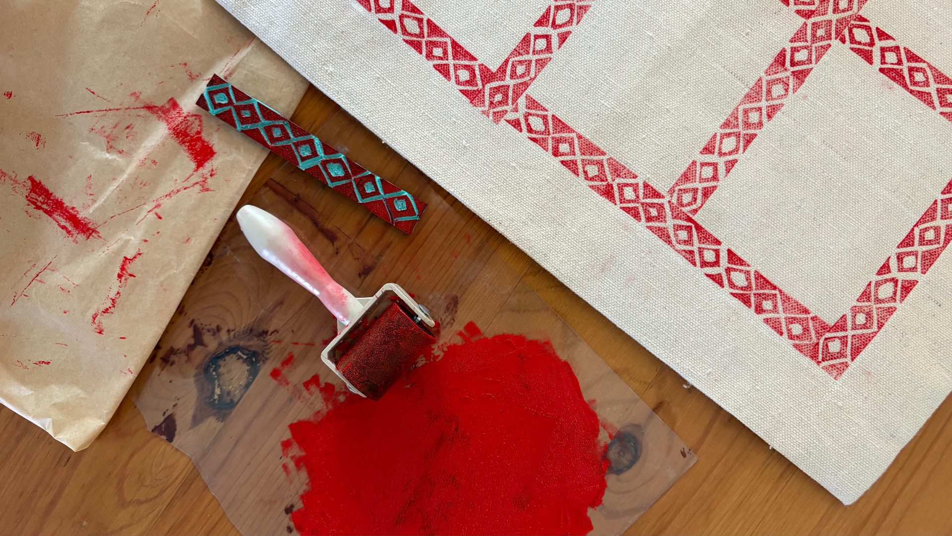 Press onto fabric