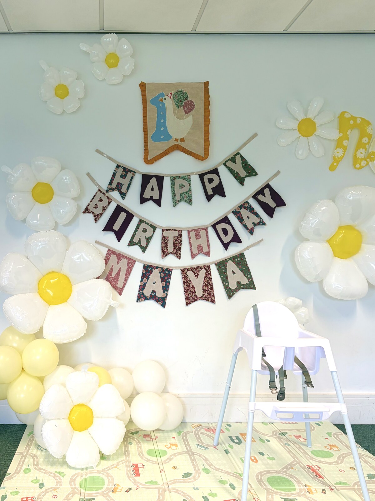 DIY birthday decor